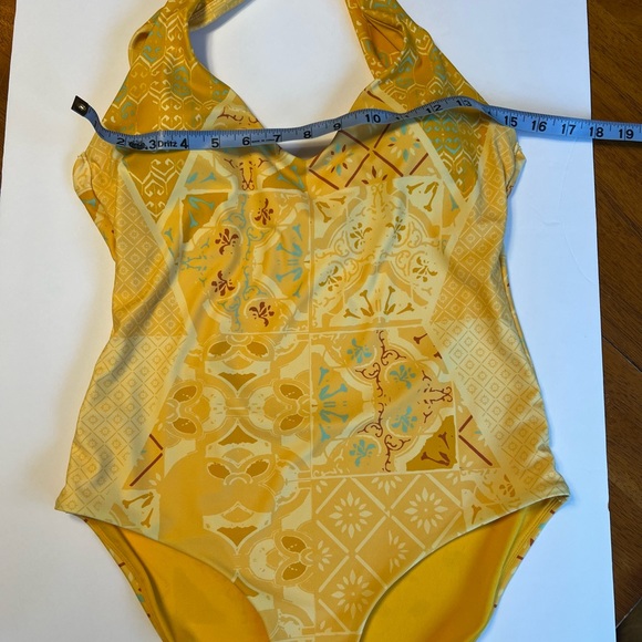 PrAna Yellow Ella One Piece Swimsuit. New without tags. Size M - Picture 5 of 11